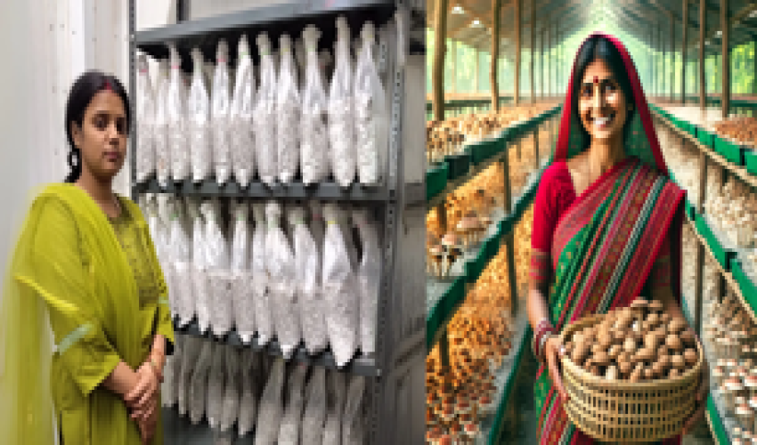 Bihar Housewife Started Growing Mushrooms At Home With Just Rs 120; Now Clocks Rs 3 Lakh Monthly Revenue