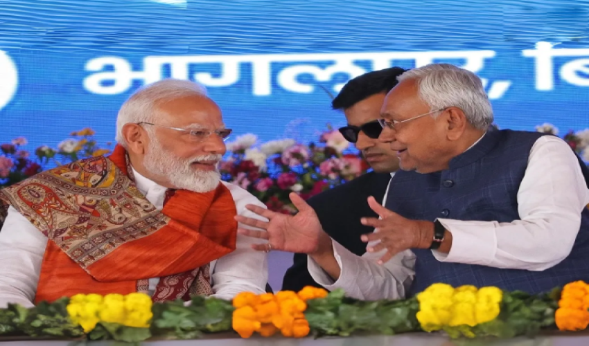 PM Modi Inaugurates Projects Worth ₹13,480 Crore In Bihar; Flags Off 4 New Trains