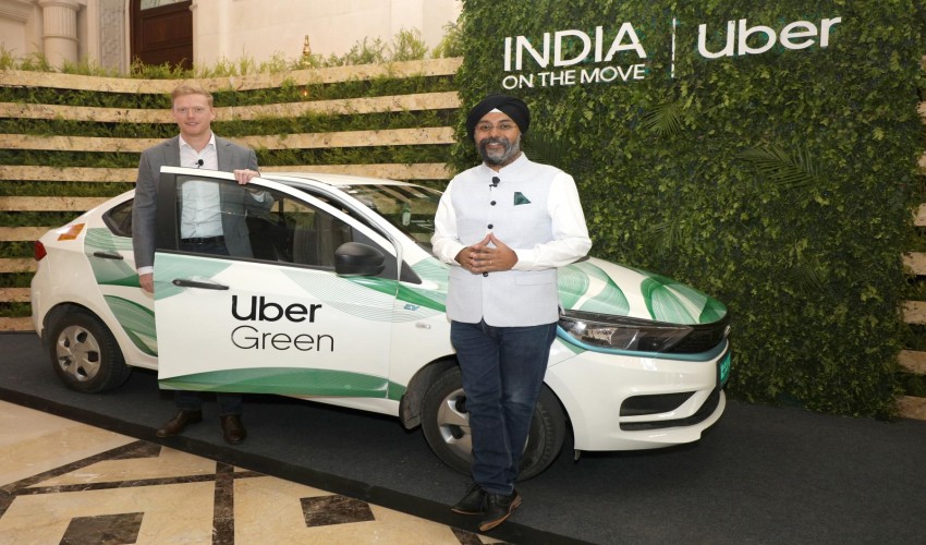 Uber Partners with Refex Green Mobility to Deploy 1,000 EVs in 4 Indian Cities by 2026